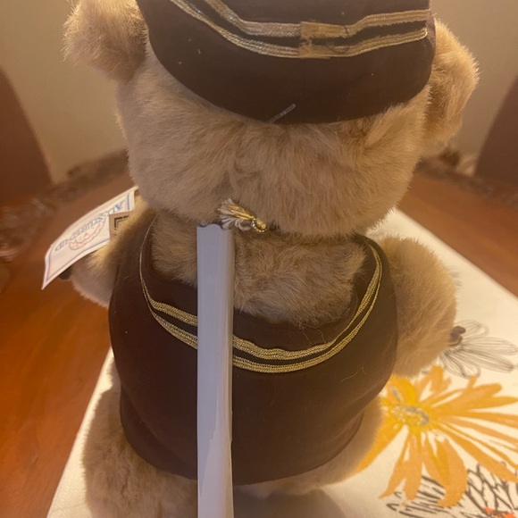 Henri Bendel limited Edition Plush Bear with Brown and Gold Outfit - Picture 12 of 16